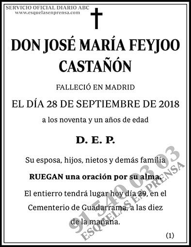 José Maria Feyjoo Castañón